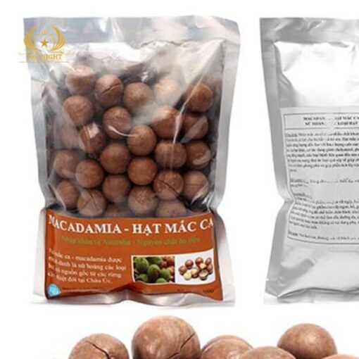 HẠT Mắc Ca - (MACADAMIA) - 500 GR. VIỆT NAM.