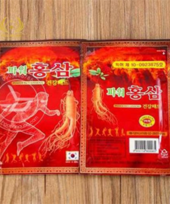 ПЛАСТЫРЬ POWER RED GINSENG С КРАСНЫМ ЖЕНЬШЕНЕМ ИЗ КОРЕИ (20 ШТ.)