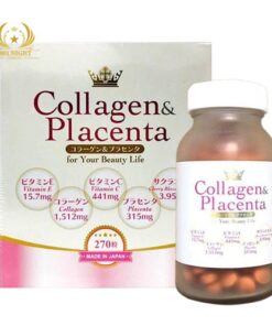 COLLAGEN & PLACENTA КОЛЛАГЕН + ПЛАЦЕНТА, 270 ТАБ., ЯПОНИЯ