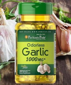 ЭКСТРАКТ ЧЕСНОКА С ВЫСОКИМ СОДЕРЖАНИЕМ PURITAN'S PRIDE ODORLESS GARLIC 1000 MG ДЛЯ ИММУНИТЕТА