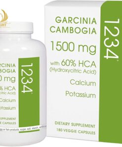 CREATIVE BIOSCIENCE - GARCINIA CAMBOGIA 1234 1500 MG- 60 ВЕГЕТАРИАНЕЦ ДЛЯ ПОХУДЕНИЯ