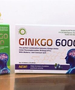 ГИНКГО БИЛОБА (GINKGO BILOBA) 6000МГ, 100 КАПСУЛ