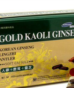 КАПСУЛЫ ЛИНЧЖИ С ЖЕНЬШЕНЕМ GOLD KAOLI GINSENG, 60 КАПСУЛ