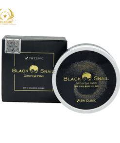 ГИДРОГЕЛЕВЫЕ ПАТЧИ С МУЦИНОМ ЧЕРНОЙ УЛИТКИ BLACK SNAIL GLITTER EYE PATCH ОТ 3W CLINIC