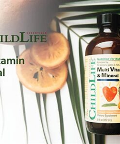 ВИТАМИНЫ ДЛЯ ДЕТЕЙ (MULTI VITAMIN & MINERAL), CHILDLIFE, АПЕЛЬСИН-МАНГО, 237 МЛ