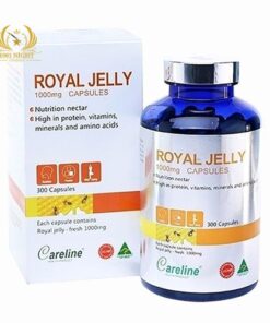 МАТОЧНОЕ МОЛОЧКО ROYAL JELLY CARELINE 1000МГ, 300 КАПСУЛ, АВСТРАЛИЯ