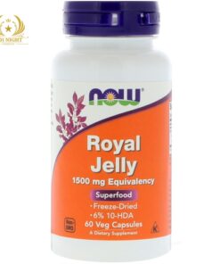 ROYAL JELLY, МАТОЧНОЕ МОЛОЧКО 1500 МГ - 60 ЖЕЛАТИНОВЫХ КАПСУЛ