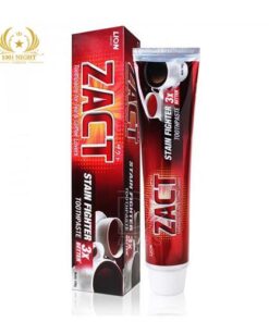 ЗУБНАЯ ПАСТА LION ZACT TEA AND COFFEE ОТБЕЛИВАЮЩАЯ ДЛЯ ЛЮБИТЕЛЕЙ ЧАЯ И КОФЕ, 190 Г